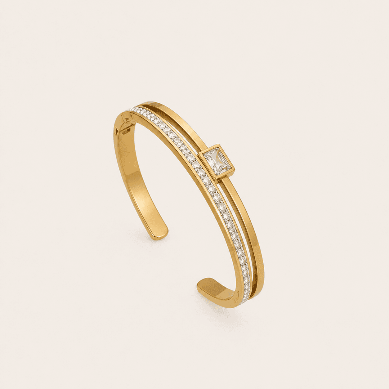 Aurélie Crystal Cuff